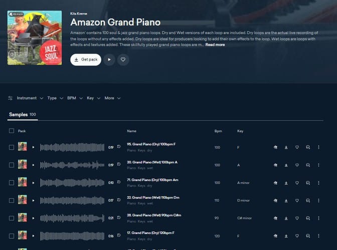 Amazon Grand Piano