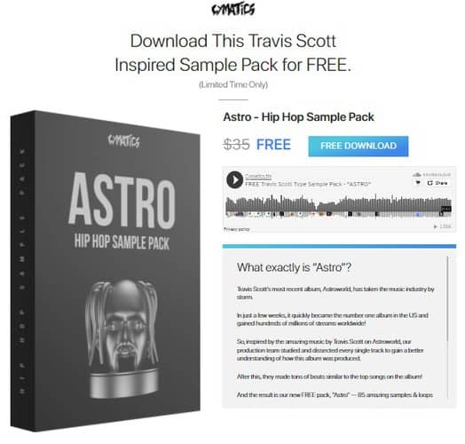 Astro Hip Hop Sample Pack