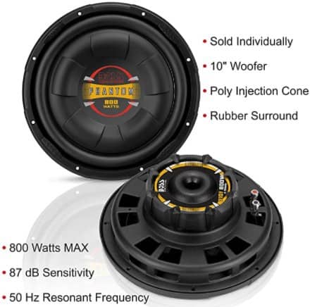 BOSS Audio Systems D10F Car Subwoofer Design