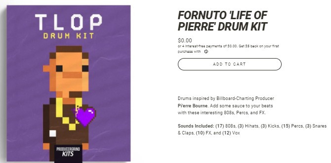 Fornuto Life of Pierre Drum Kit