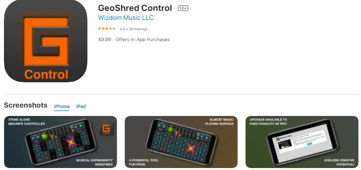 GeoShred Control