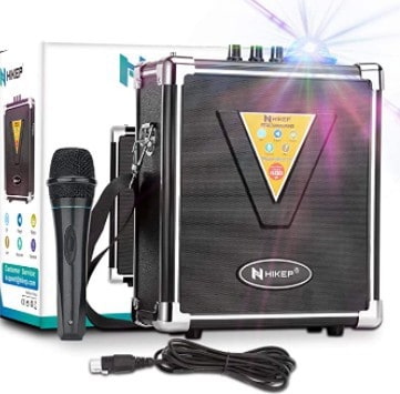 Hikep Portable Bluetooth Karaoke Machine