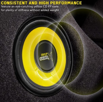 Pyle 6.5-inch Mid bass Woofer for Car Stereo Design