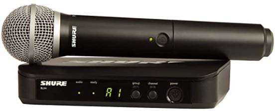 Shure BLX24/PG58 Wireless Microphone System
