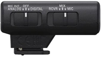 Sony Digital Bluetooth Wireless Microphone ECMW2BT Connectivity Options