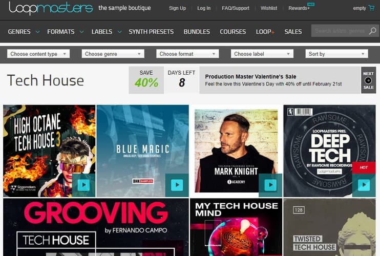 Tech House Elements