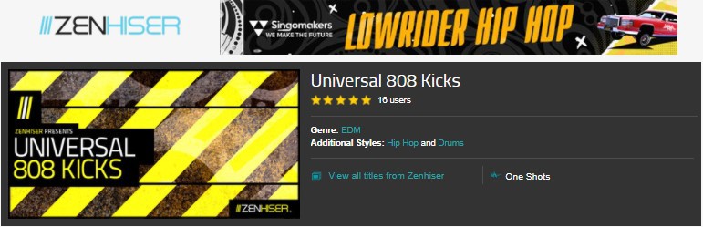 Universal 808 Kicks