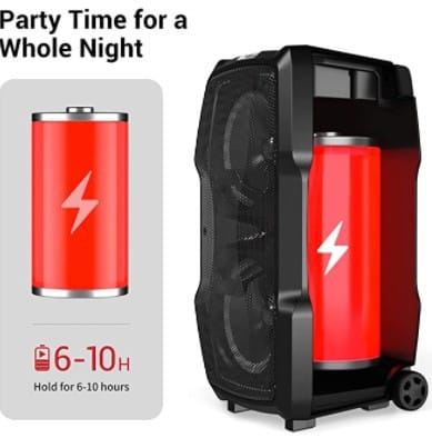 VeGue Karaoke Machine Power