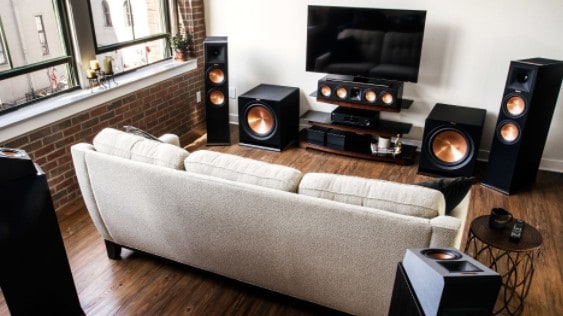 Kef and Klipsch speakers audio quality