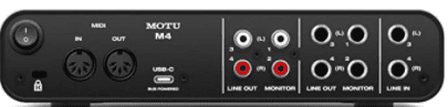MOTU M4 4x4 USB-C Audio Interface Build