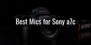 Best mics for sony a7c