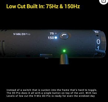 DEITY V-MIC D3 PRO sound quality