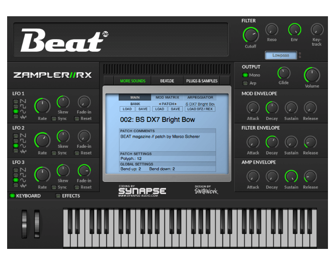 Beats Zampler RX