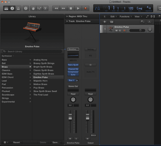 Instruments, effects, and libraries
