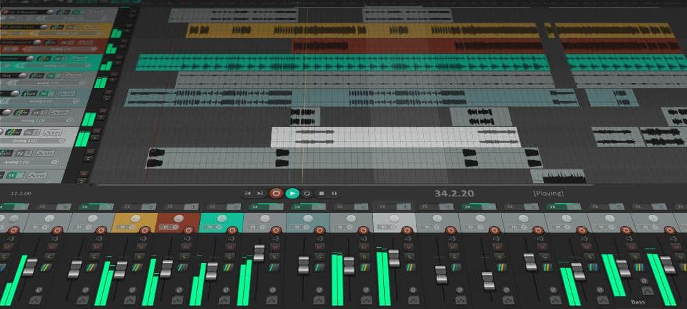 Reaper user interface