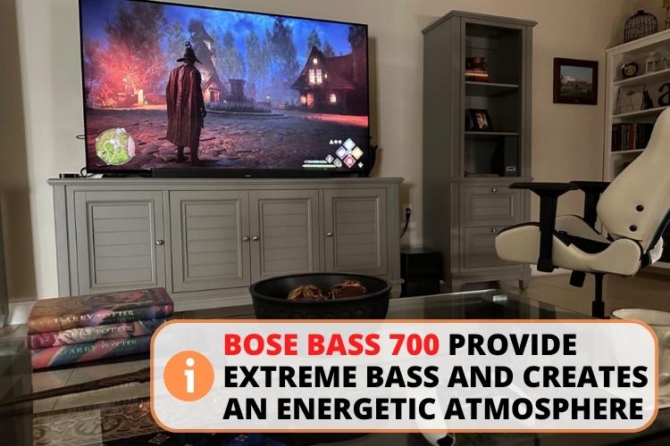 Bose bass module 700 audio performance