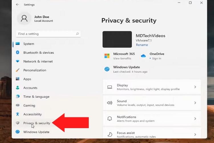 Allow apps to access your mic