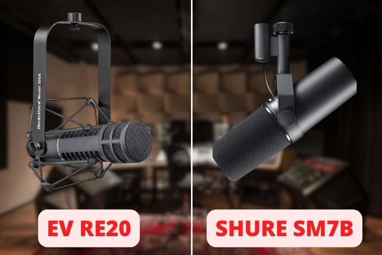 RE20 vs SM7B Build design