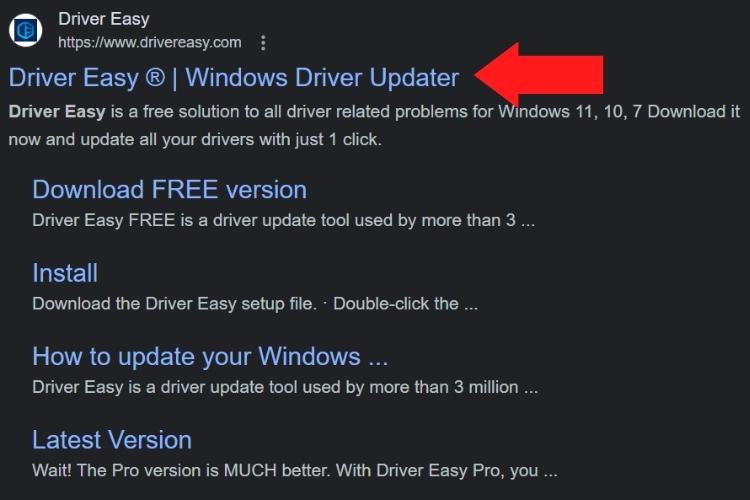 Driver easy app