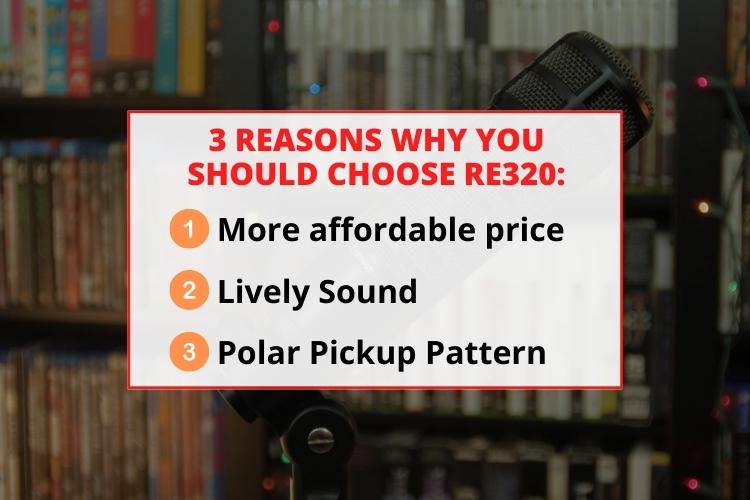 Reasons why you should choose re320