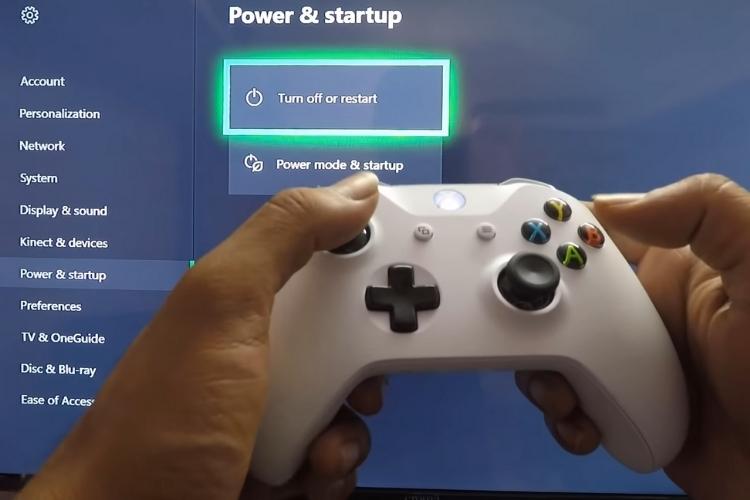 Restart xbox