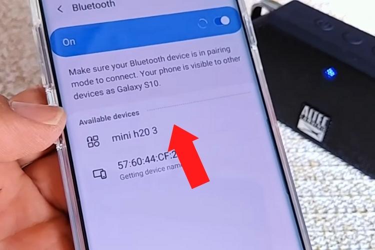Pairing altec lansing speakers to an android device