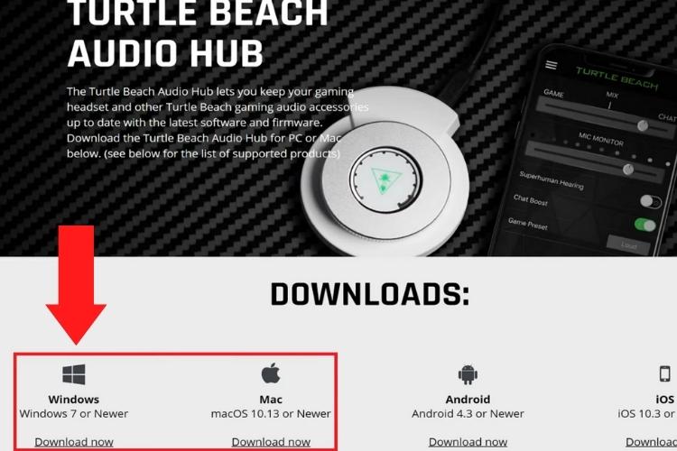 Resetting your headphones for pc with turtle beach audio hub