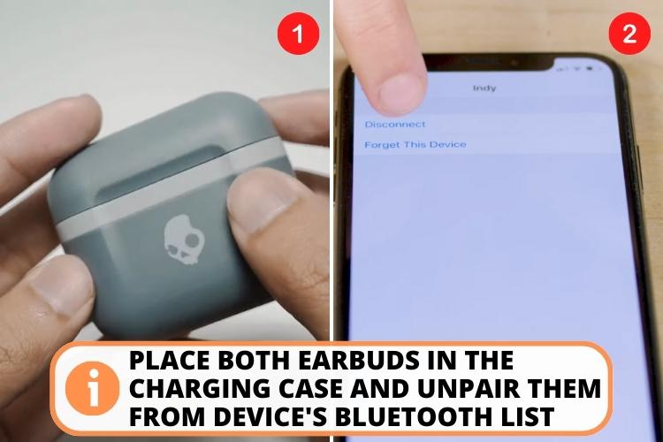Restore your earbuds to factory settings