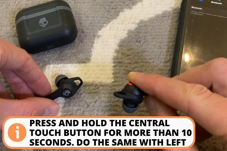 Restore your earbuds to factory settings