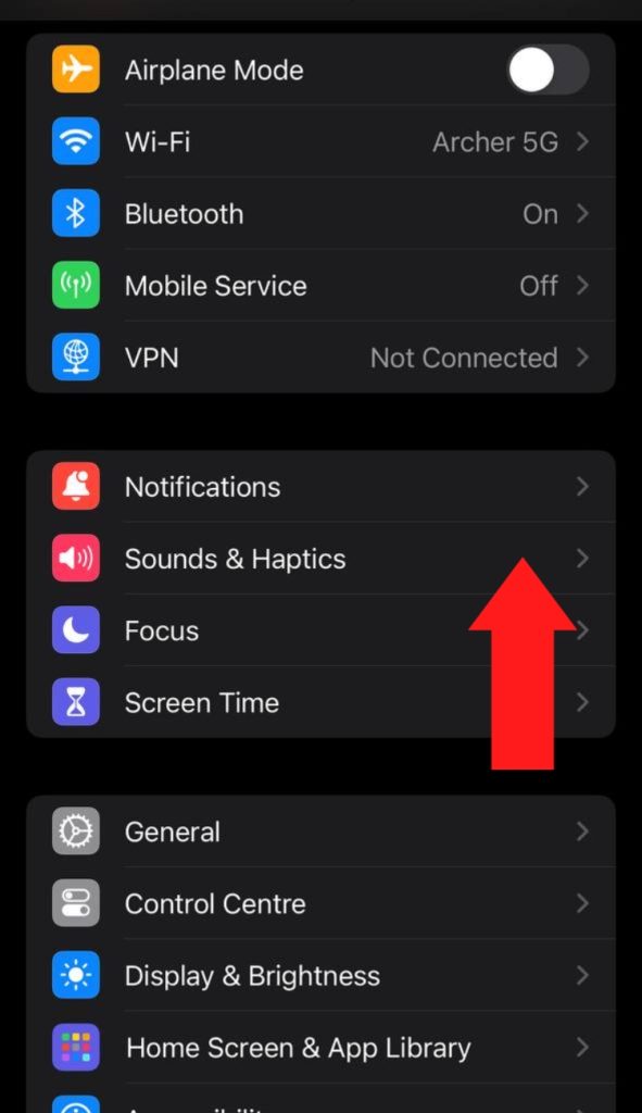 Turn off the spatial effects on apple phones