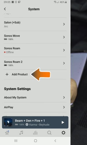 Add product option
